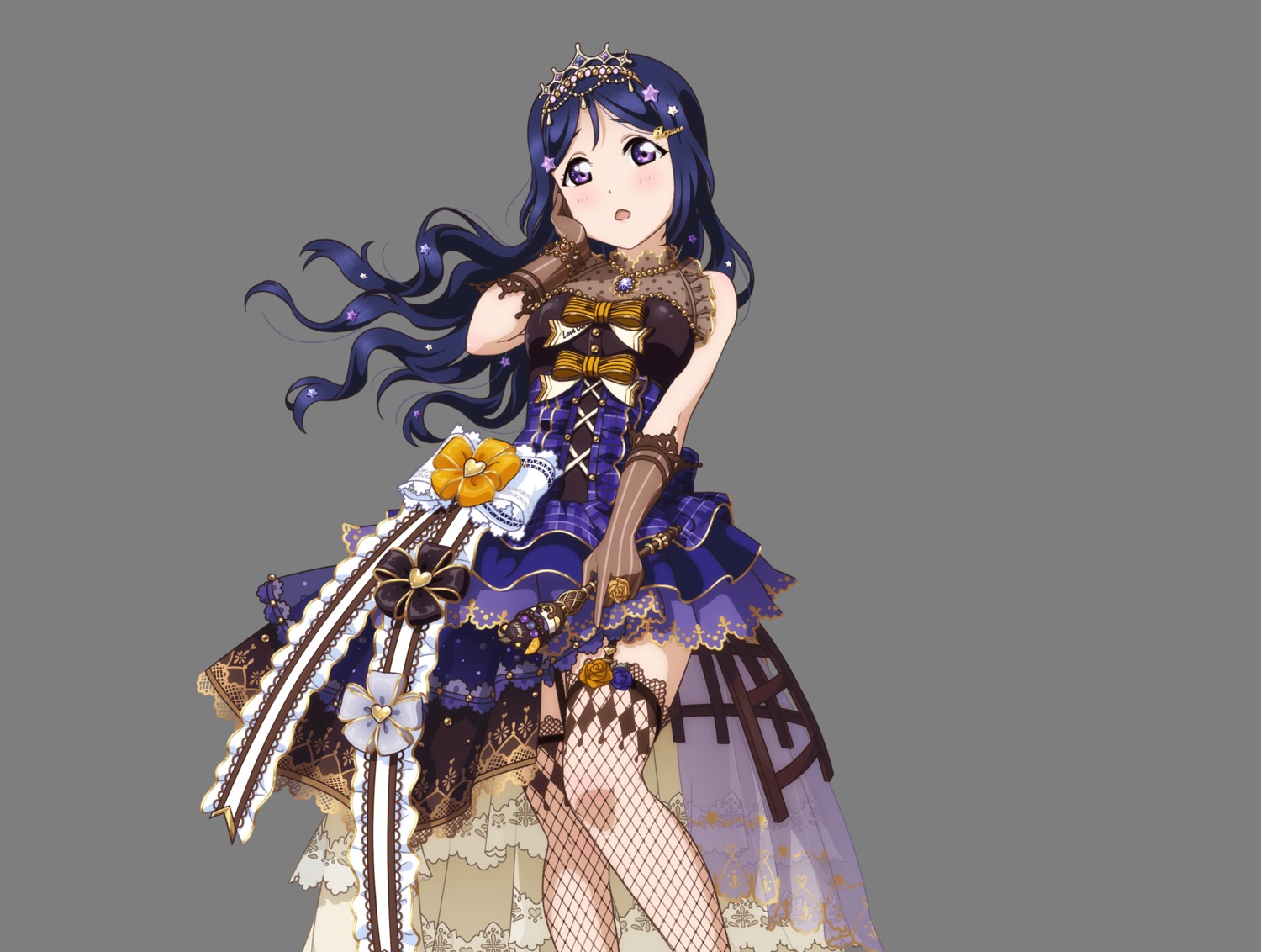 dress fishnets love_live!_sunshine!! matsuura_kanan stockings tagme thighhighs transparent_png