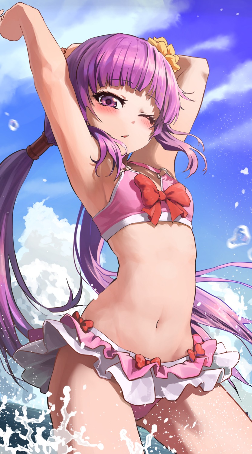 bikini loli melaton skirt_lift swimsuits wet