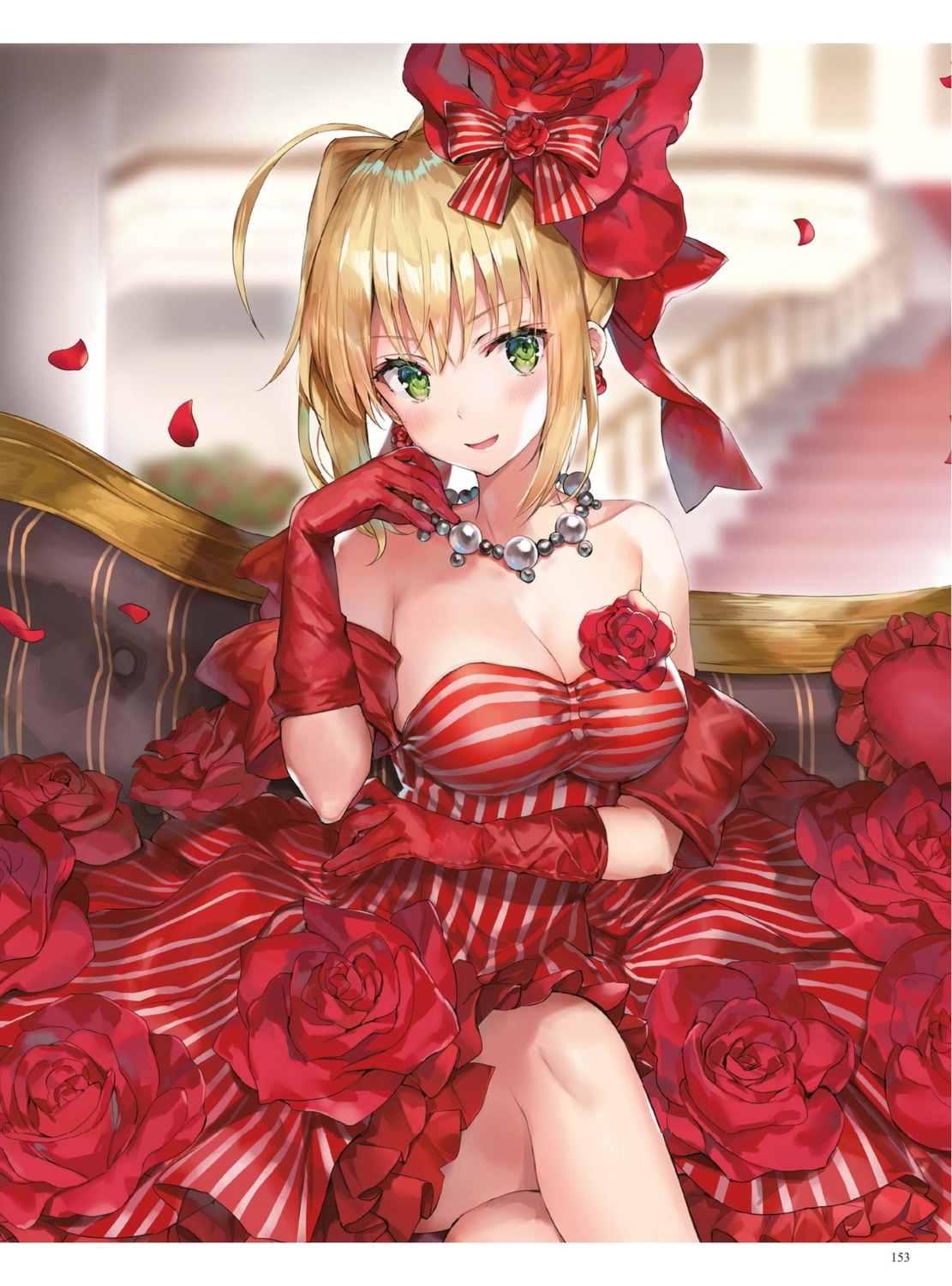 fate/extra fate/grand_order fate/stay_night momoko_(momopoco) saber_extra