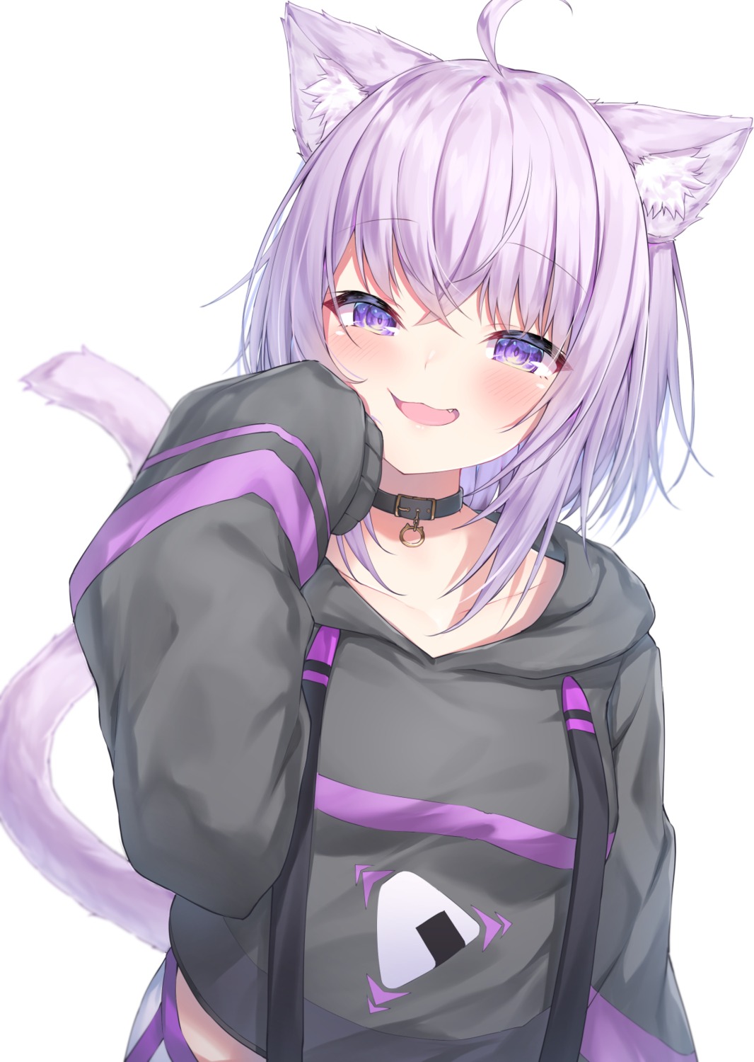 animal_ears hololive hololive_gamers nekomata_okayu nekomimi tail topia