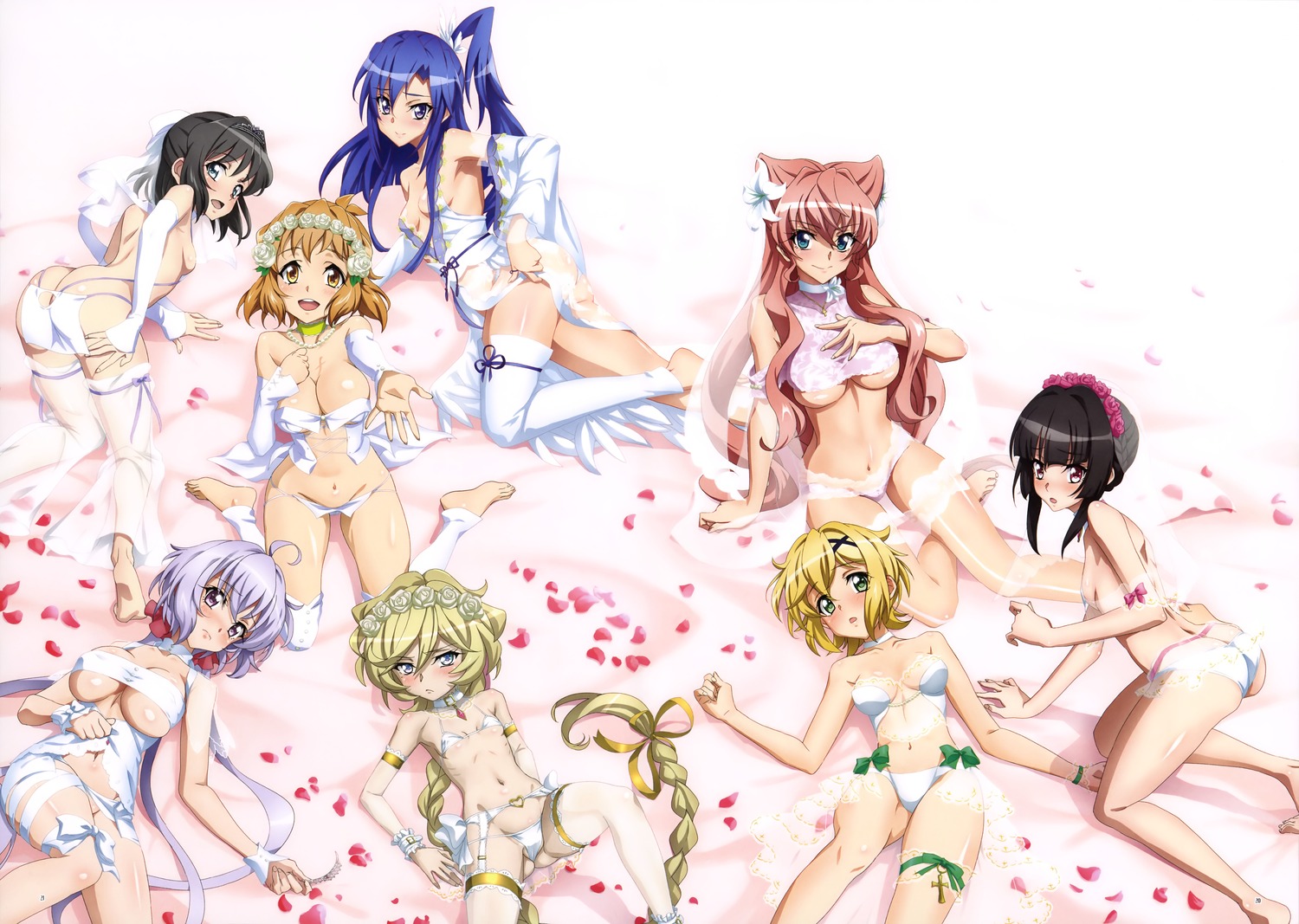 akatsuki_kirika ass bandages bikini carol_malus_dienheim erect_nipples fujikawa_daichi garter garter_belt kazanari_tsubasa kohinata_miku maria_cadenzavuna_eve no_bra nopan see_through senki_zesshou_symphogear skirt_lift stockings swimsuits tachibana_hibiki thighhighs thong tsukuyomi_shirabe underboob wings yukine_chris