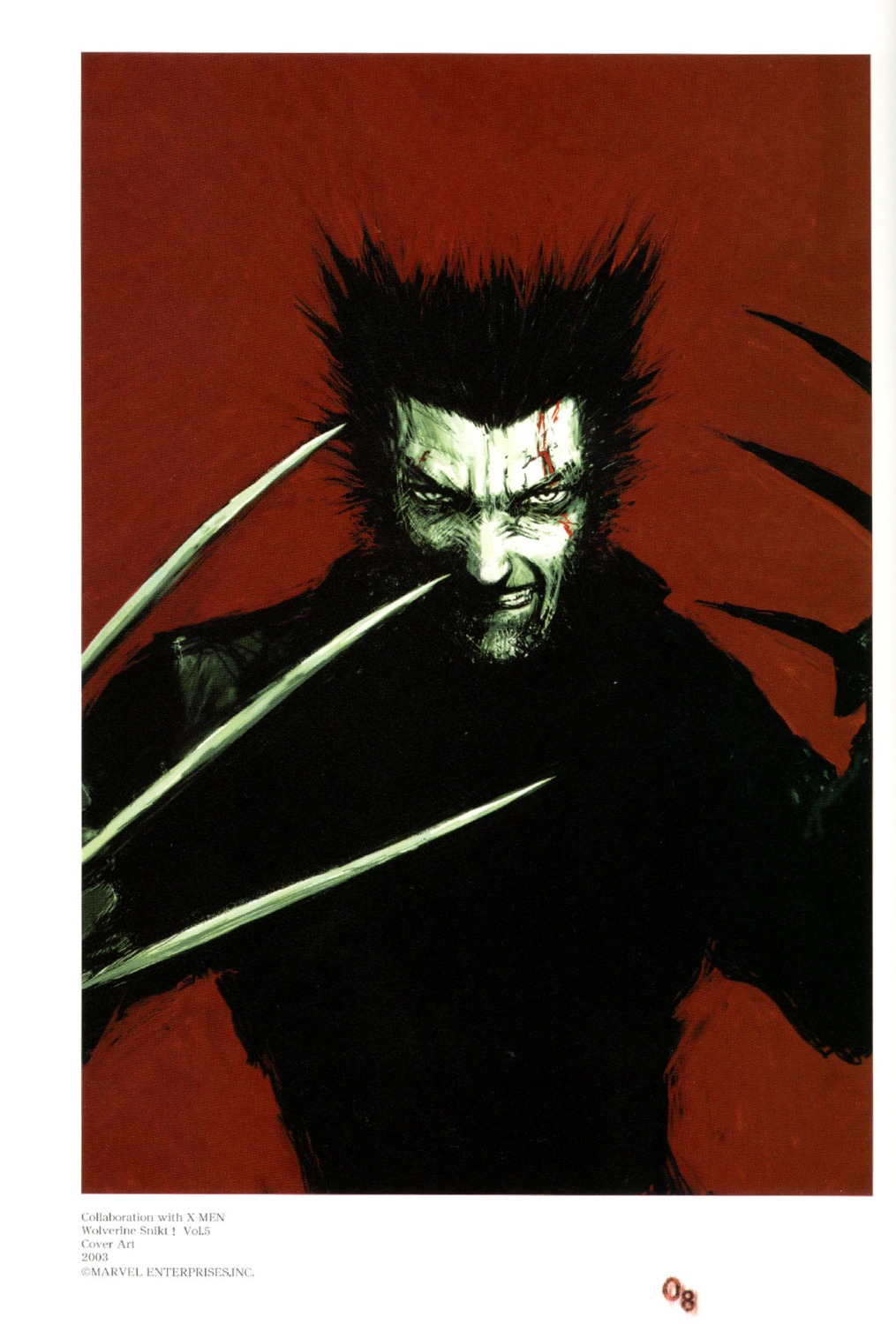 male marvel tsutomu_nihei wolverine x-men