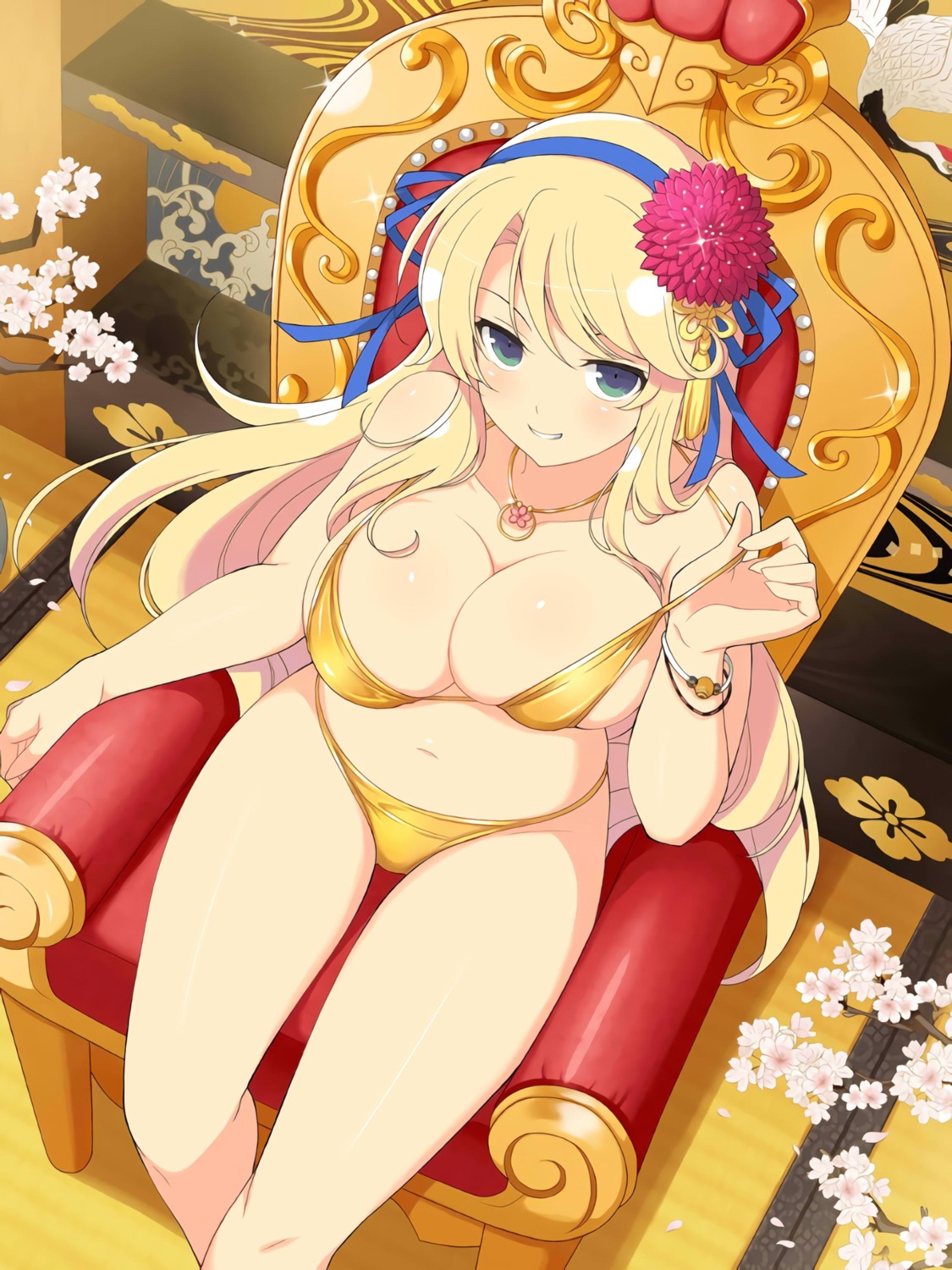 bikini katsuragi senran_kagura swimsuits yaegashi_nan