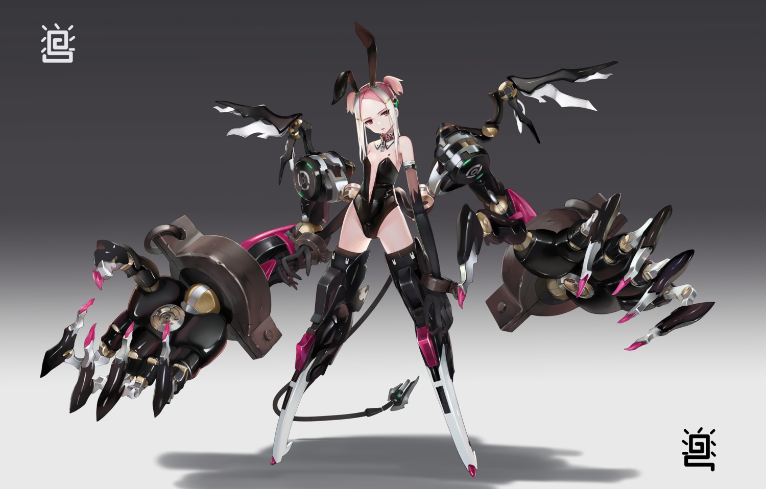 animal_ears bunny_ears sunga2usagi weapon