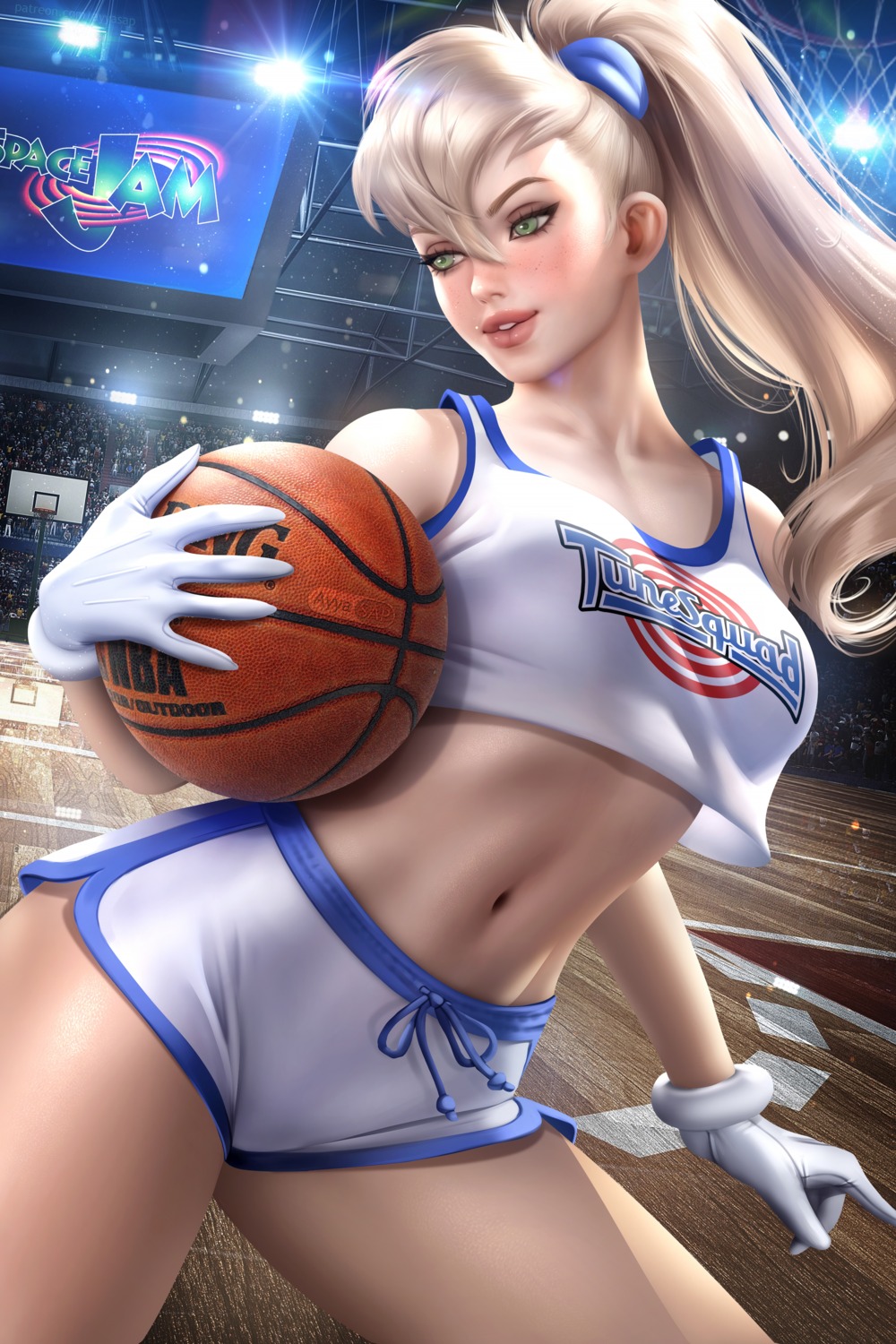 anthropomorphization ayyasap basketball lola_bunny looney_tunes uniform