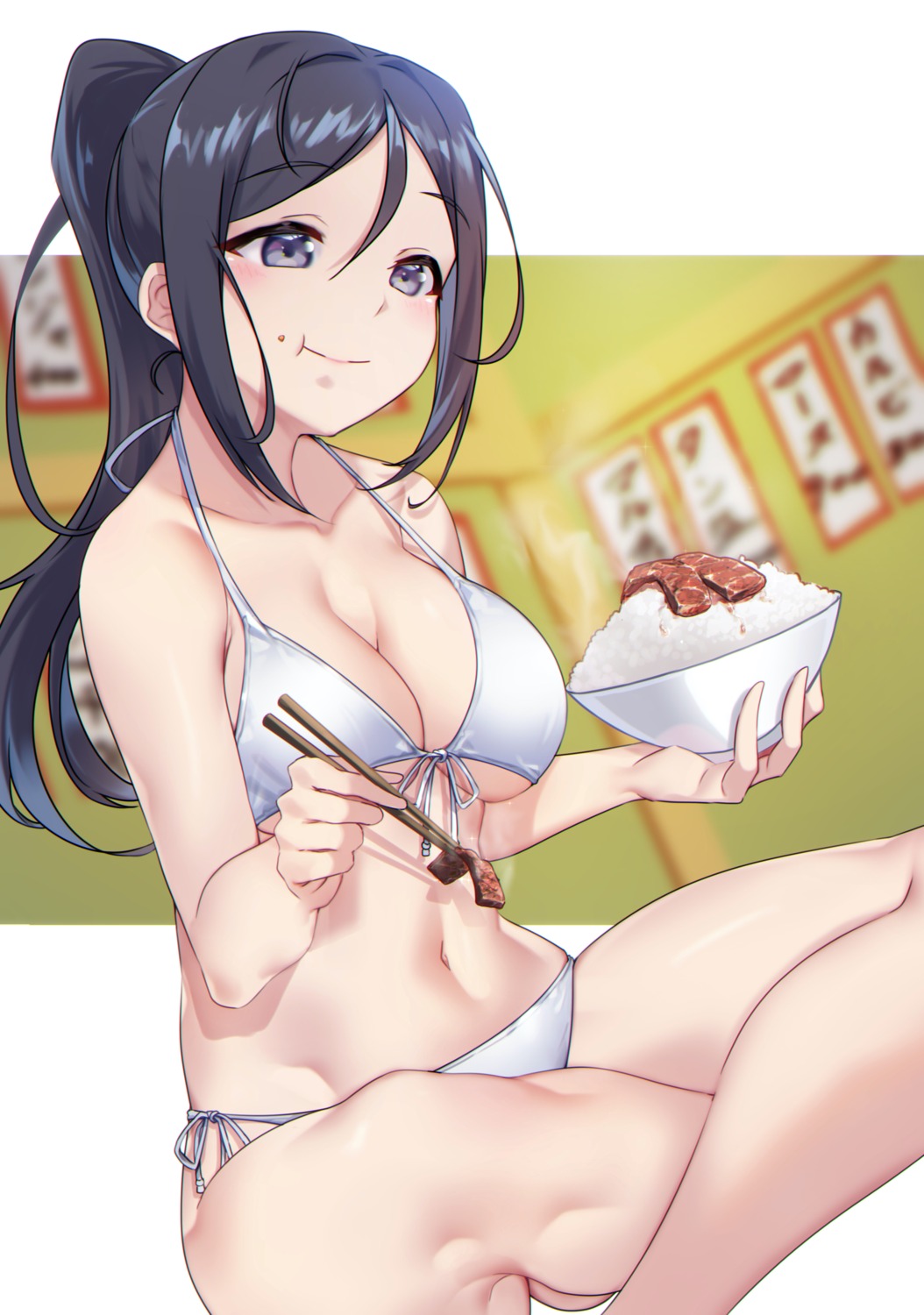 bikini love_live!_sunshine!! matsuura_kanan swimsuits yamaori_(yamaorimon)