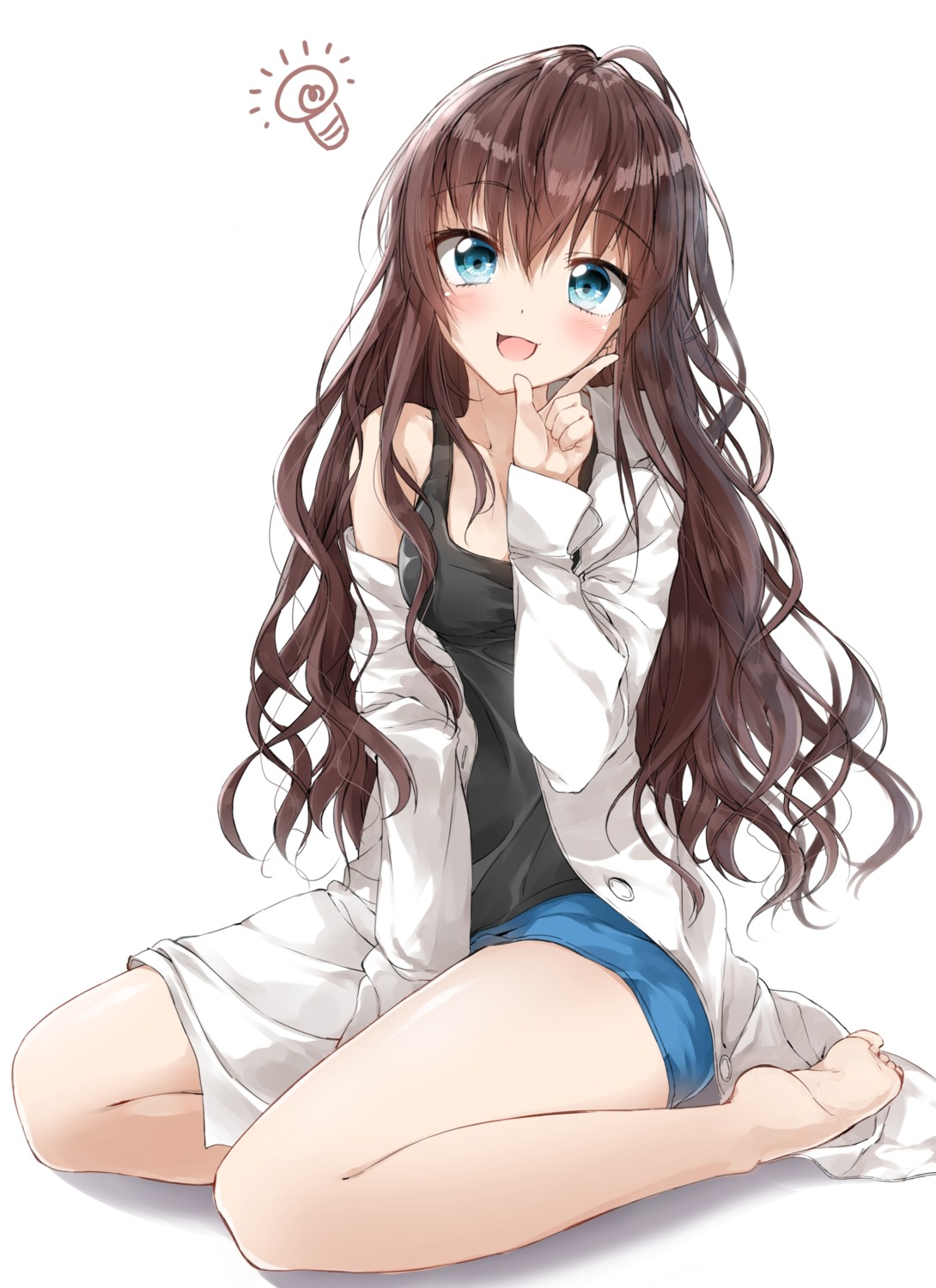 cleavage ichinose_shiki open_shirt pentagon_(railgun_ky1206) the_idolm@ster the_idolm@ster_cinderella_girls