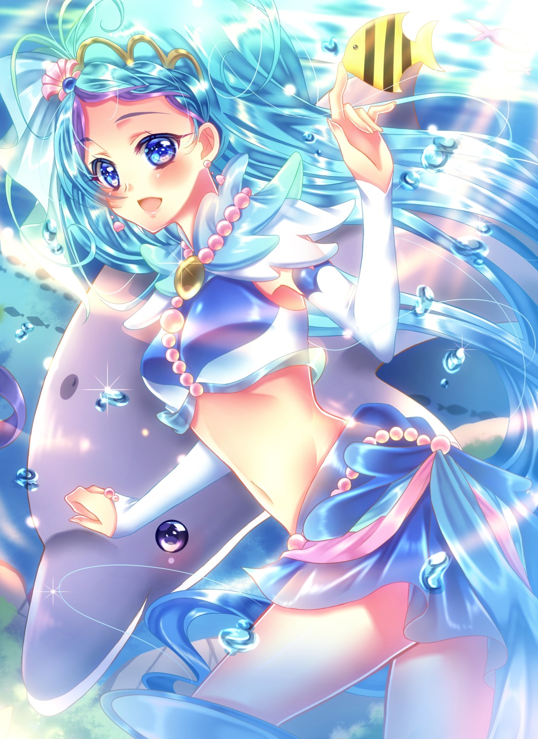 go!_princess_precure kaidou_minami precure see_through touki_matsuri