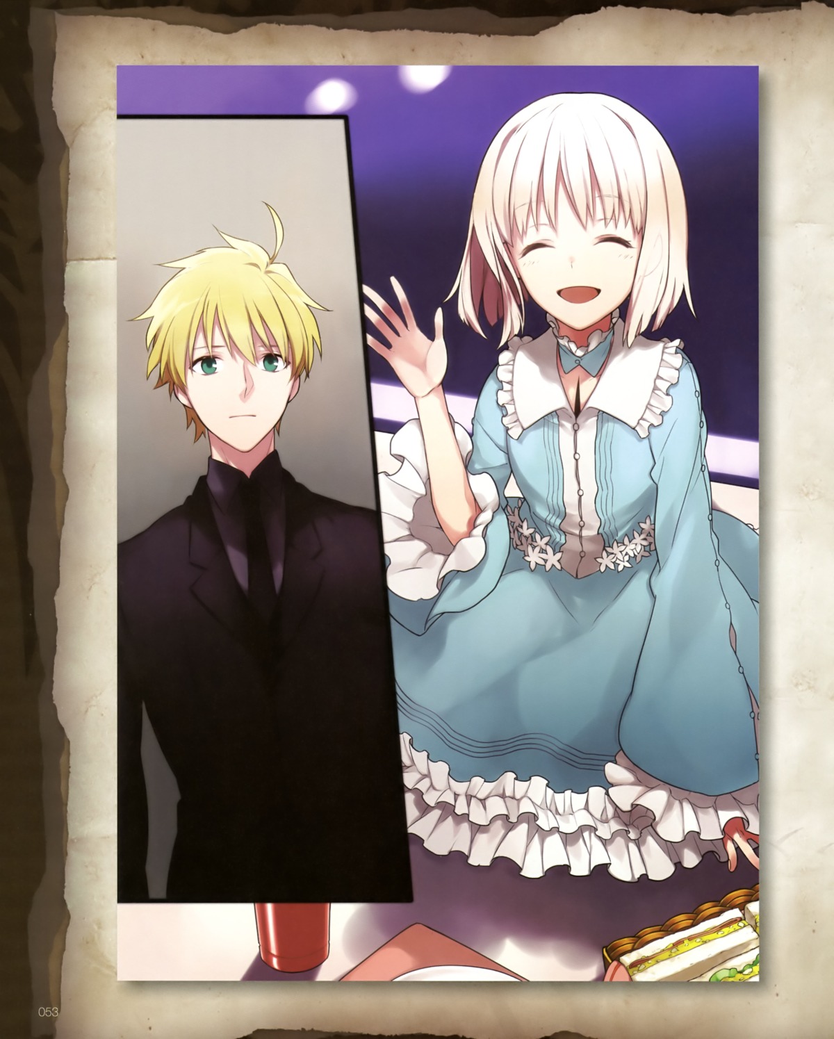 fate/prototype fate/prototype:_fragments_of_blue_and_silver fate/stay_night nakahara saber_(fate/prototype) sajou_manaka type-moon