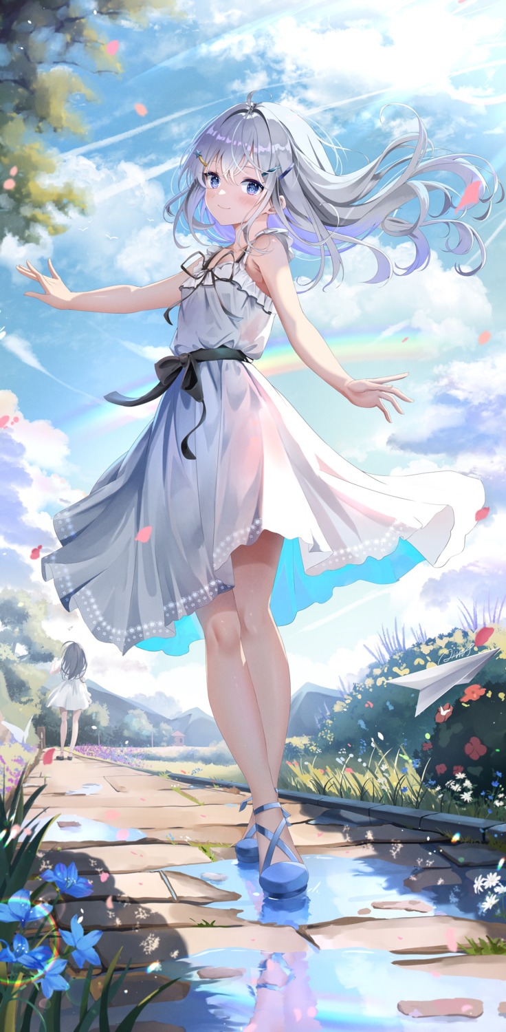 aizawa_(aizawatsu) dress summer_dress