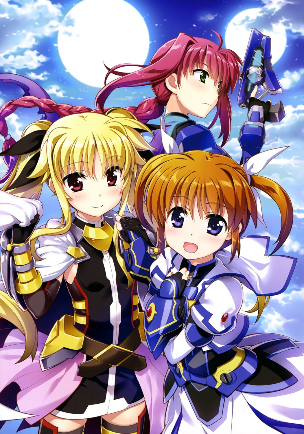 fujima takuya mahou shoujo lyrical nanoha reflection amitie florian ...