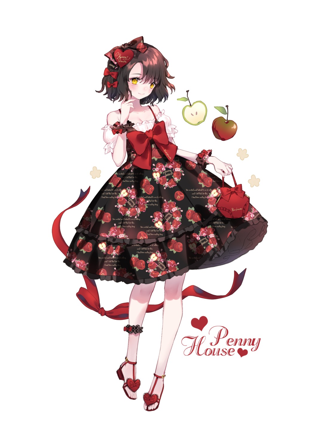 cleavage dress heels lolita_fashion yuzhi