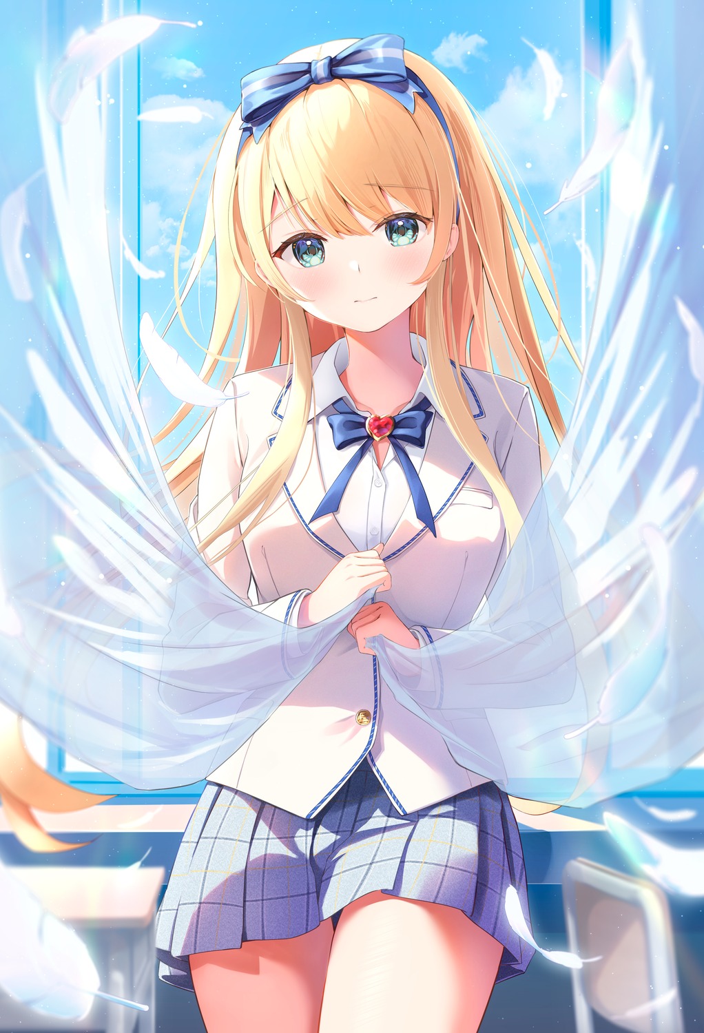 emori_miku_project emu_alice fujinomiya_reicho seifuku