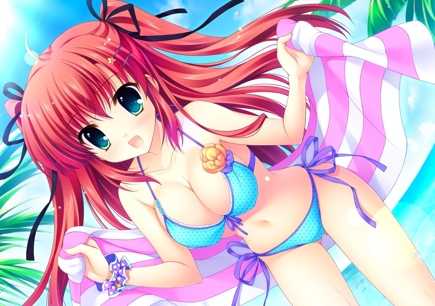 bikini cleavage digital_version mitha nanawind swimsuits takasaki_honoka yuyukana