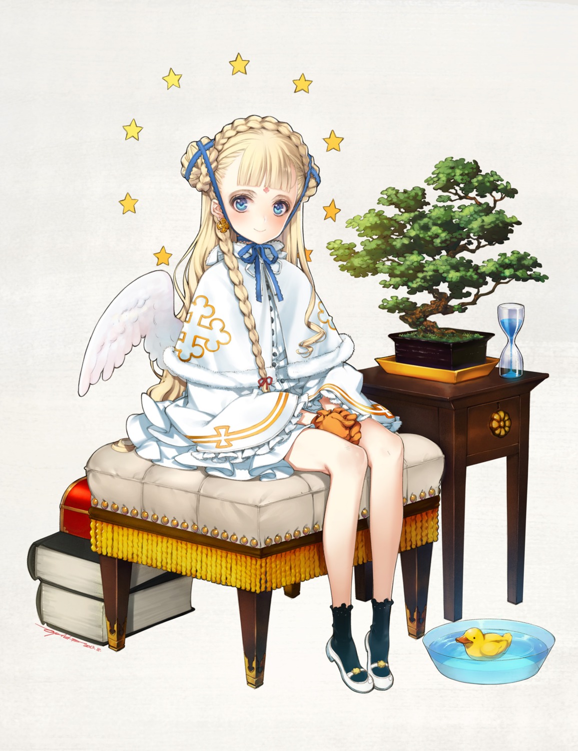 christmas dress oyari_ashito wings