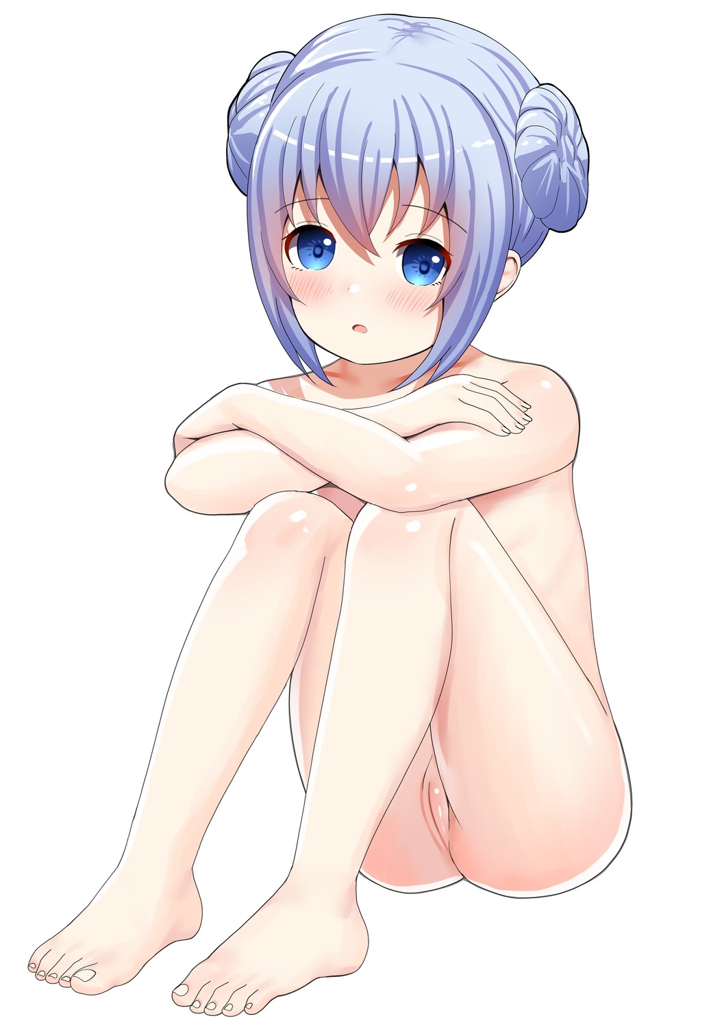 feet gochuumon_wa_usagi_desu_ka? kafuu_chino loli naked pussy sakamatashachi uncensored