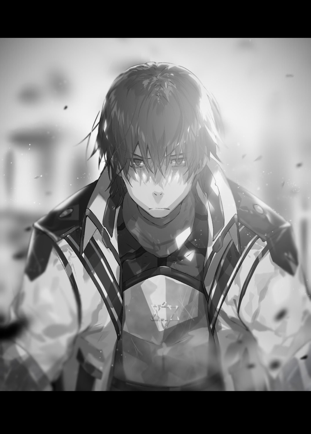 hai_to_gensou_no_grimgar monochrome shirai_eiri