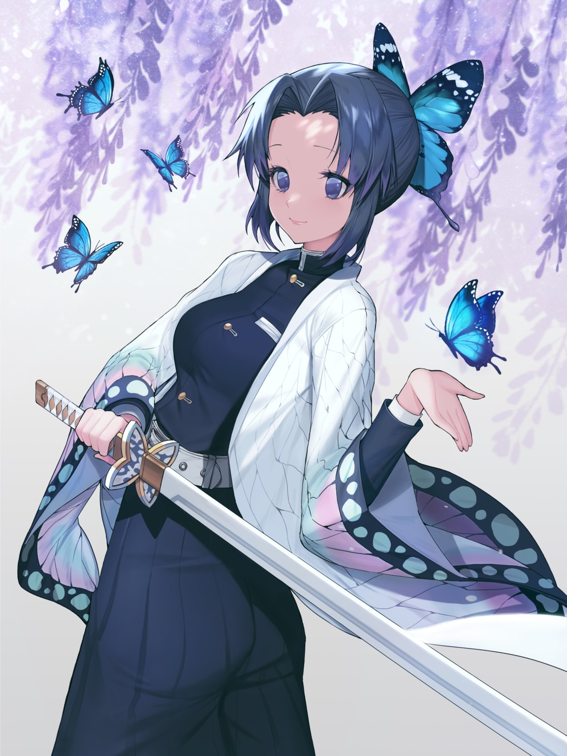 japanese_clothes kimetsu_no_yaiba monini sword