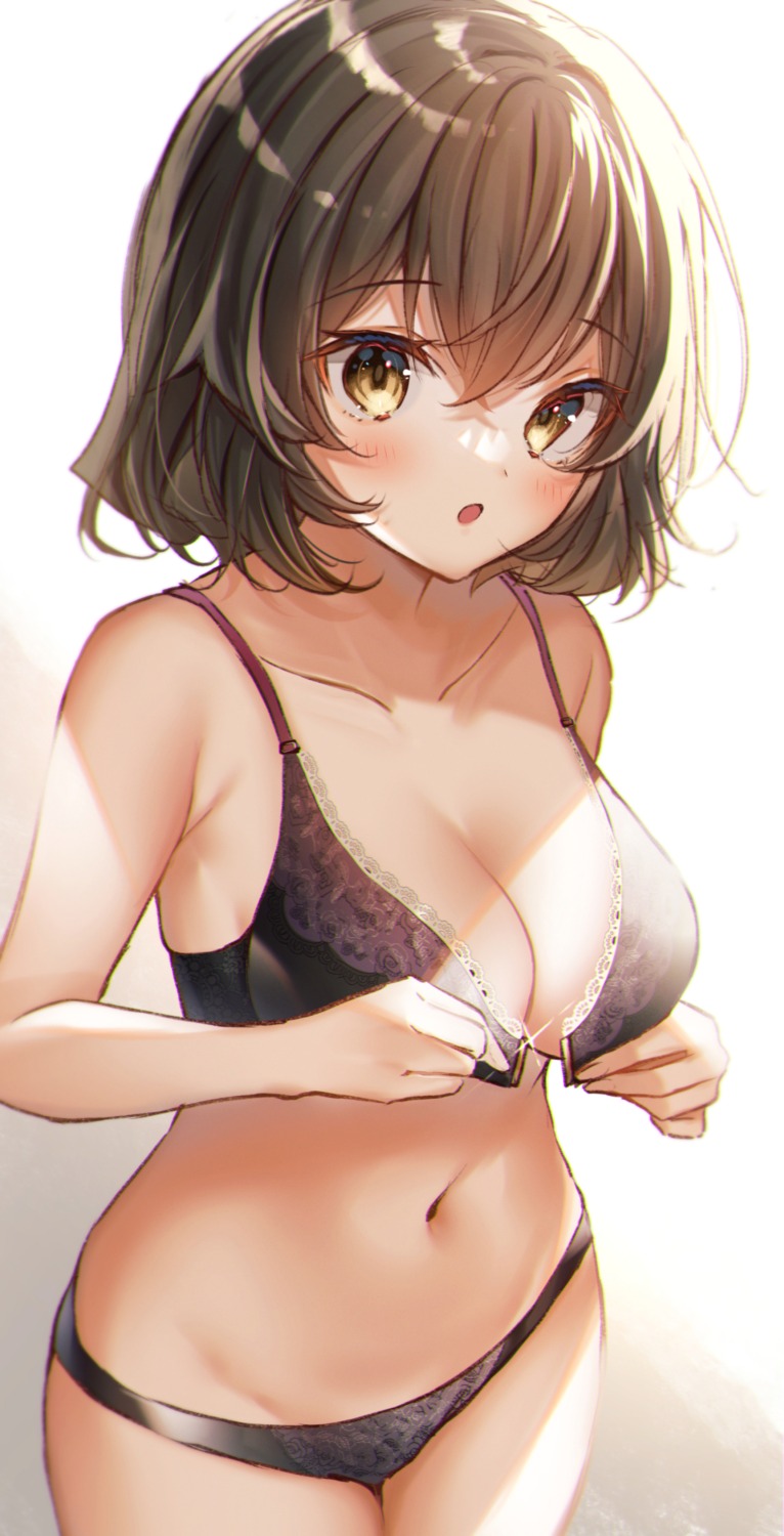 bra cleavage gyozanuko pantsu undressing