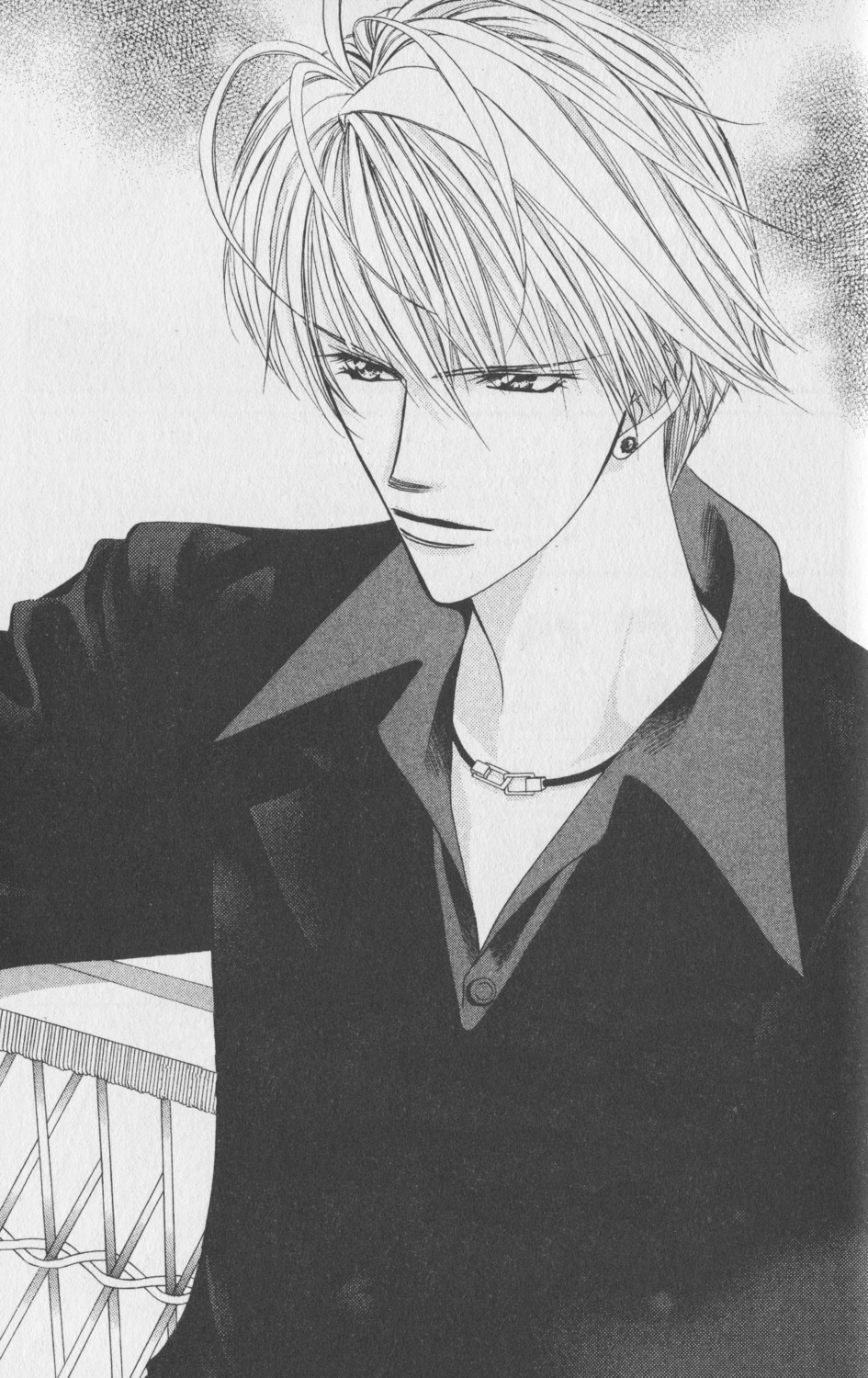 fuwa_shoutarou male monochrome nakamura_yoshiki skip_beat