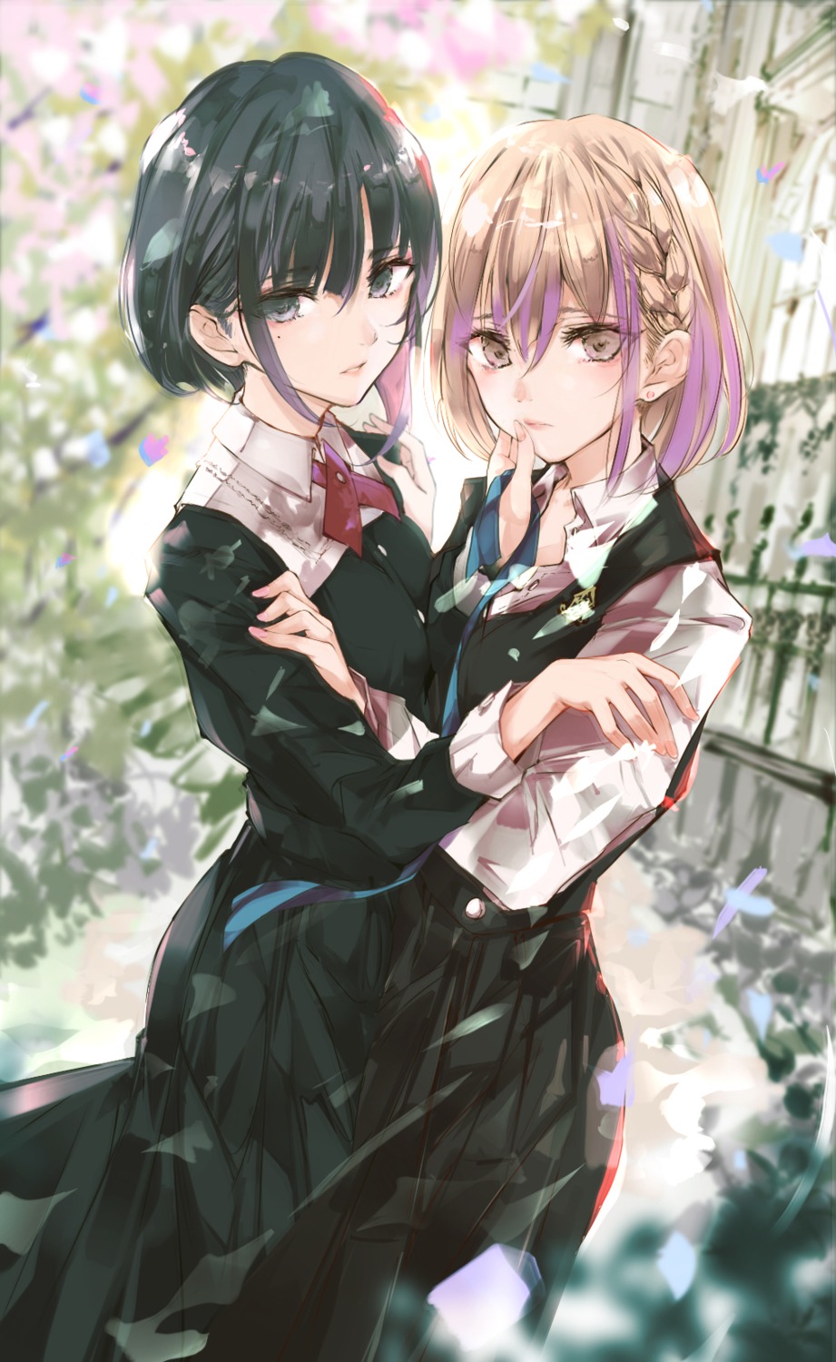 seifuku touma_kisa yuri