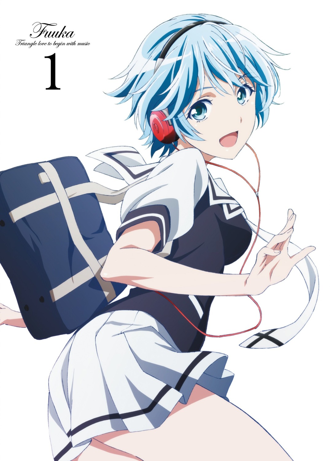 akitsuki_fuuka disc_cover dress_shirt fuuka headphones honda_yoshino seifuku