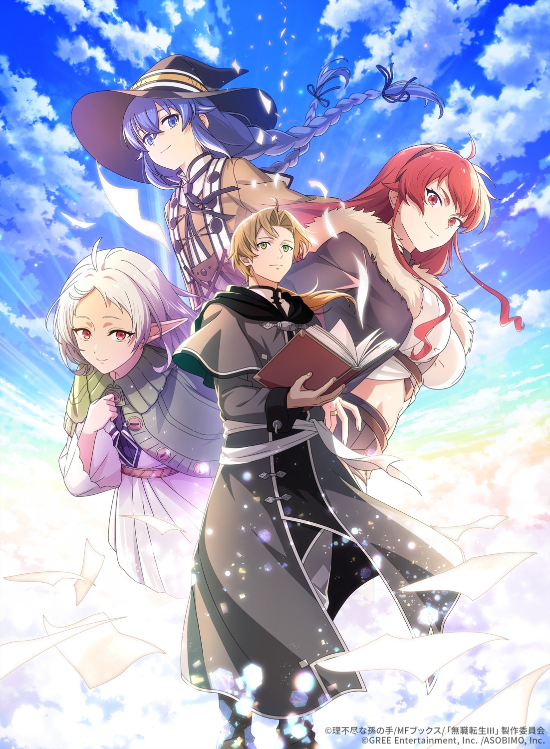 elf eris_boreas_greyrat mushoku_tensei pointy_ears roxy_migurdia rudeus_greyrat sylphiette tagme witch