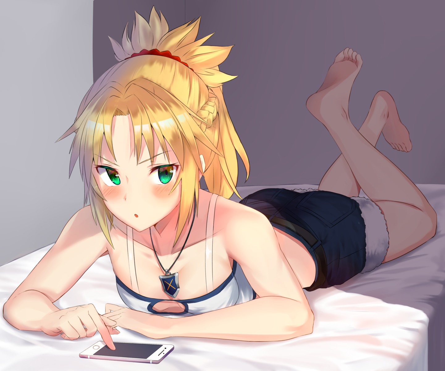 cleavage fate/apocrypha fate/grand_order fate/stay_night jun_(aousa0328) mordred_(fate)