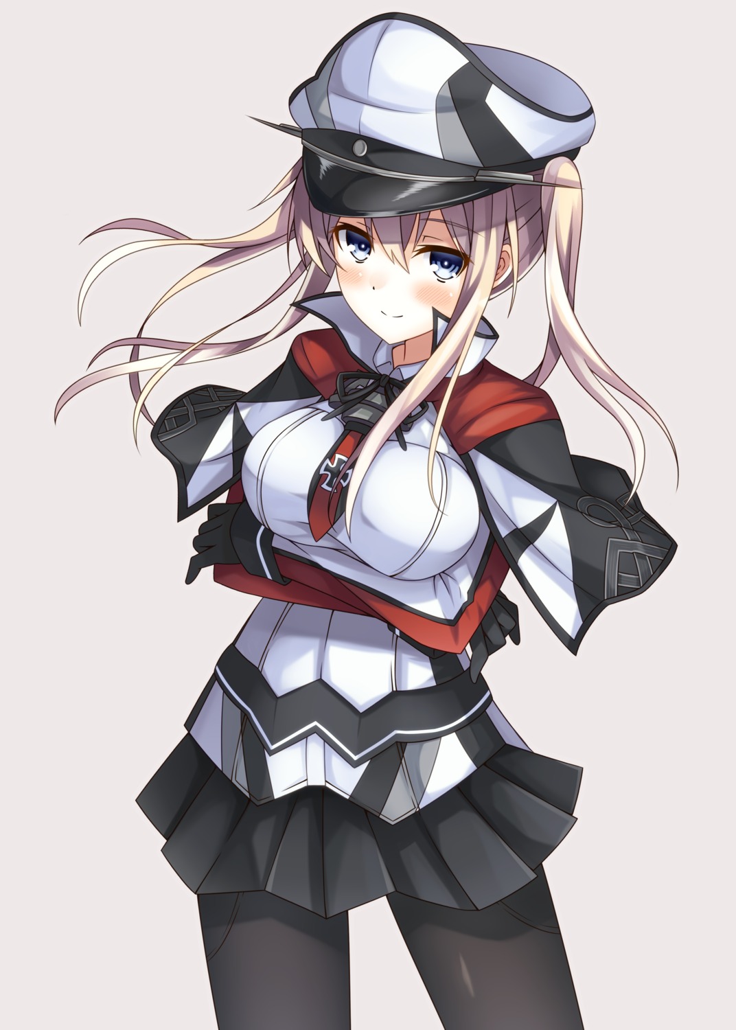 graf_zeppelin_(kancolle) kantai_collection komori_kuzuyu pantyhose uniform