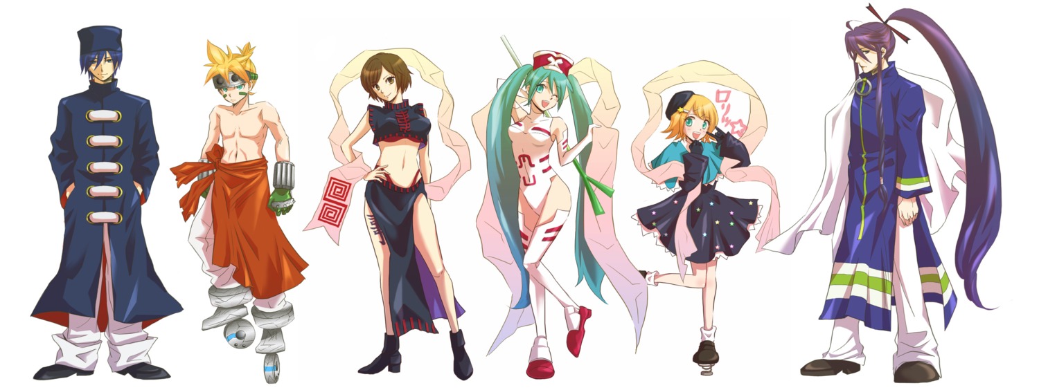 cosplay ebimayo hatsune_miku hoshin_engi kagamine_len kagamine_rin kaito kamui_gakupo meiko vocaloid