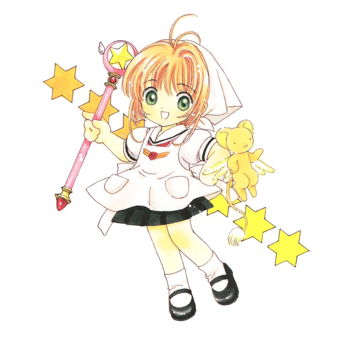 card_captor_sakura clamp kerberos kinomoto_sakura