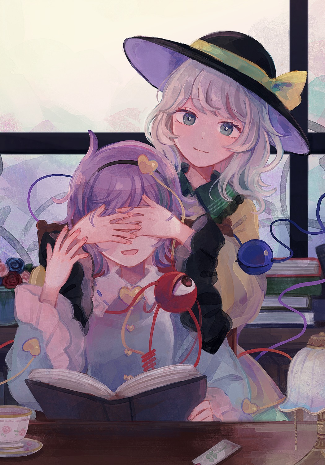 mozukuzu (manukedori) touhou komeiji koishi komeiji satori | #920970 ...