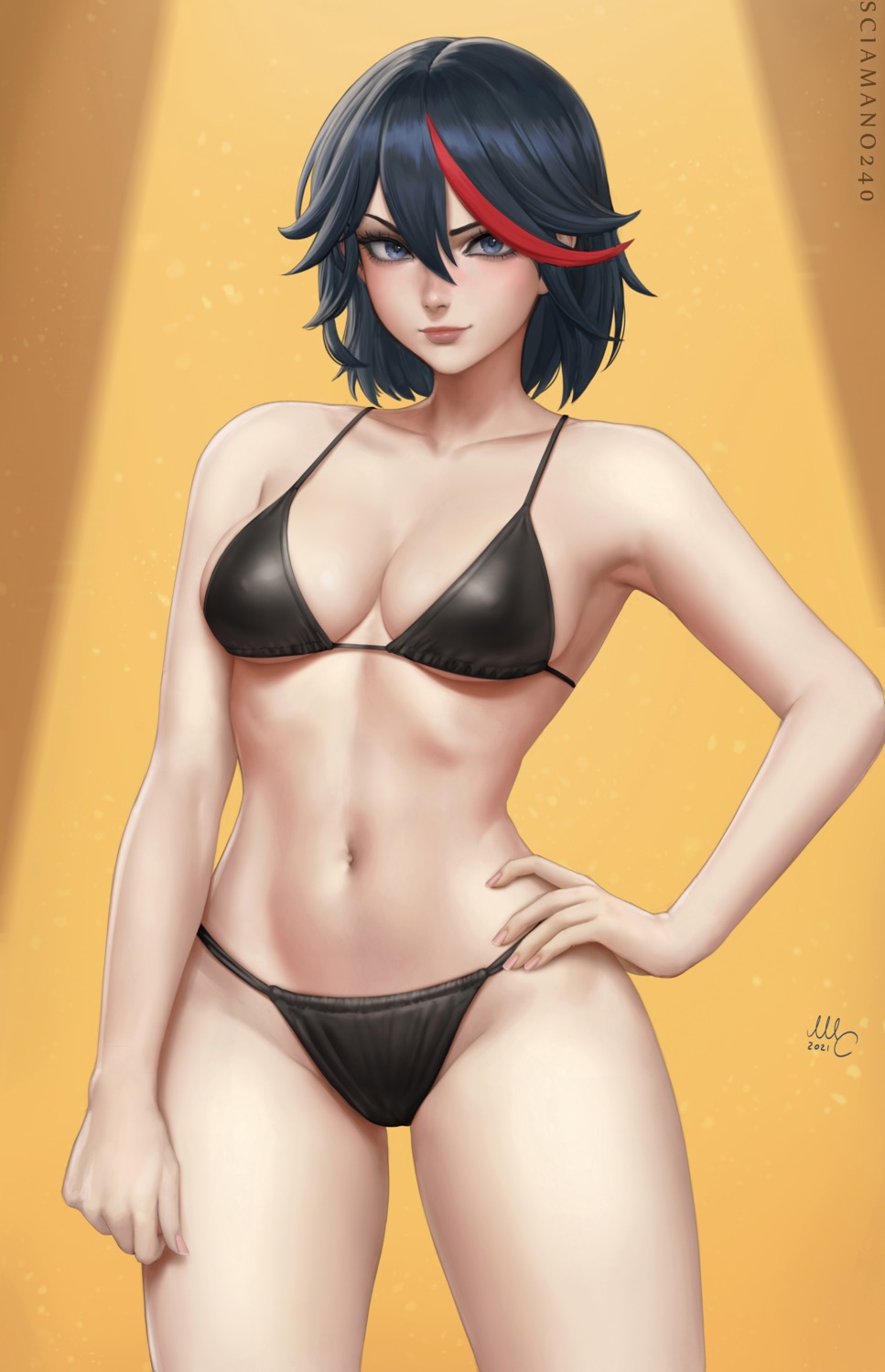 bikini kill_la_kill matoi_ryuuko mirco_cabbia swimsuits