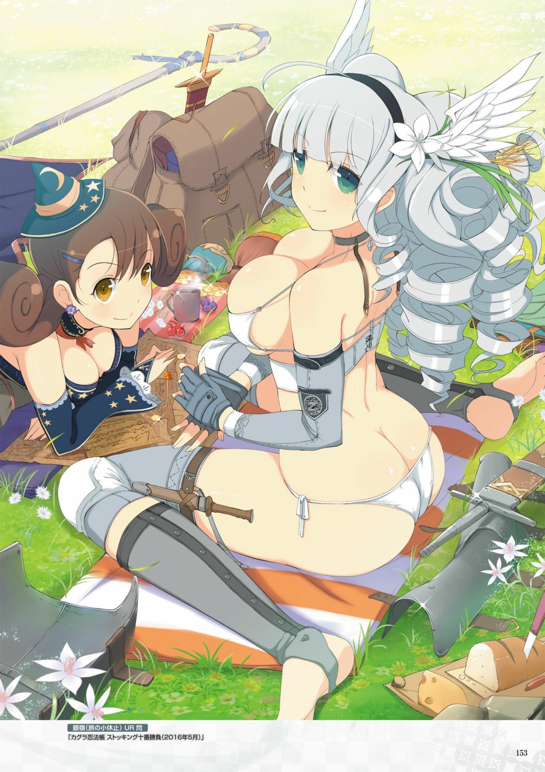 aimu_(senran_kagura) bikini ginrei_(senran_kagura) senran_kagura senran_kagura:_new_wave swimsuits tagme