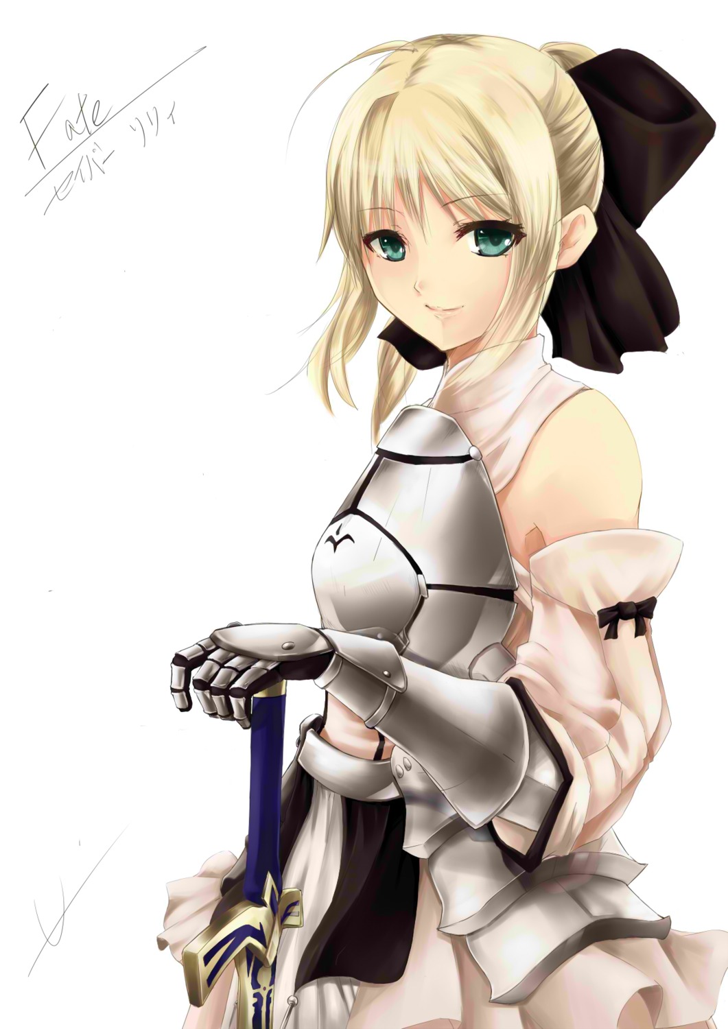 fate/stay_night fate/unlimited_codes saber saber_lily u-1