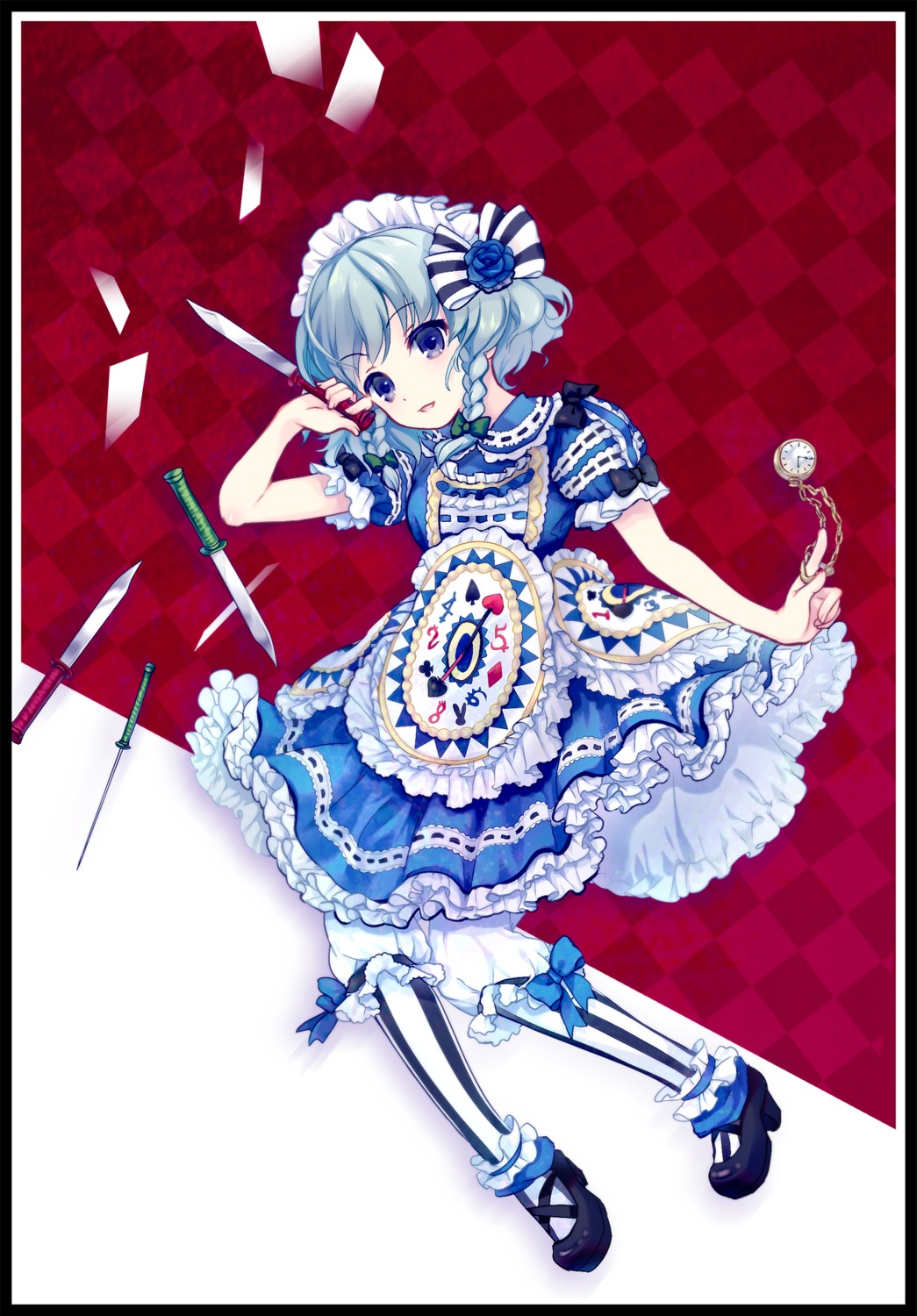 amo dress izayoi_sakuya lolita_fashion touhou