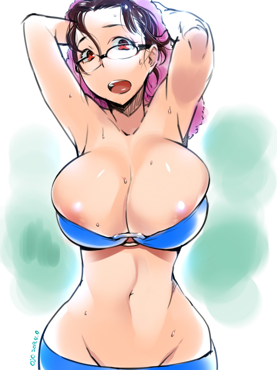 areola bikini_top dfreak megane sketch swimsuits