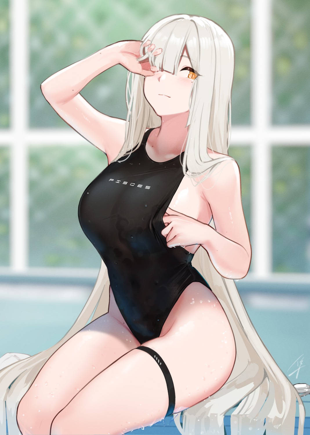 garter hayabusa swimsuits wet