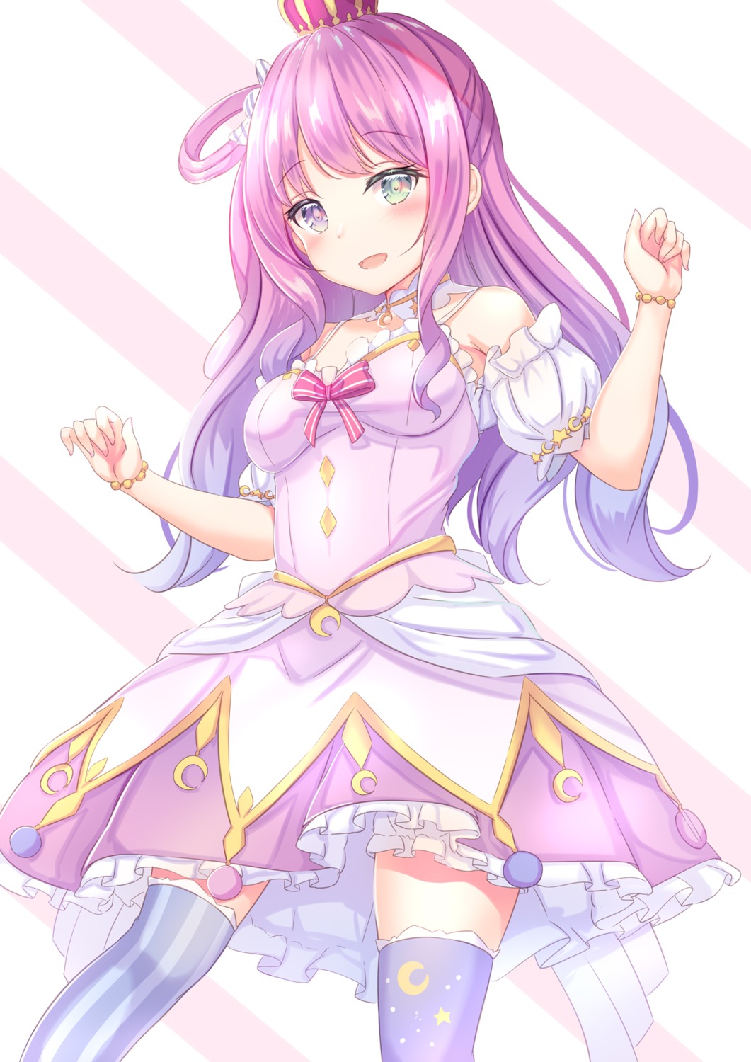 dress heterochromia himemori_luna hololive thighhighs yuano