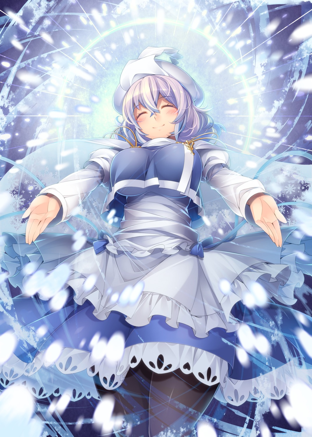 kokka_han letty_whiterock pantyhose touhou