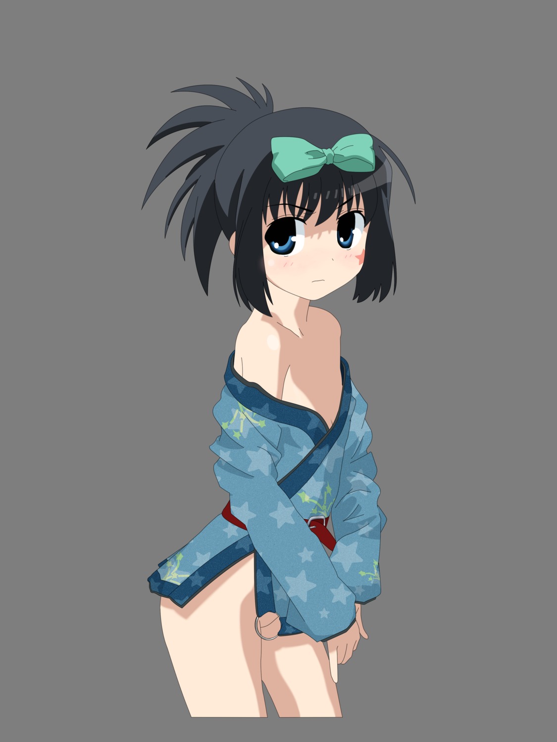 kunihiro_hajime saki transparent_png vector_trace