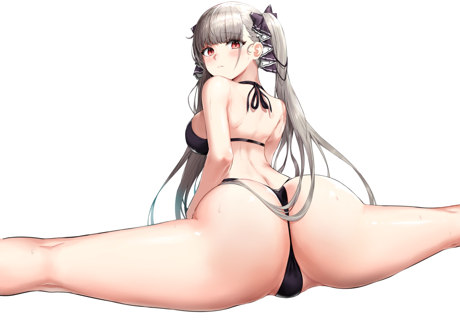 ass azur_lane bikini cameltoe formidable_(azur_lane) greem_bang swimsuits thong