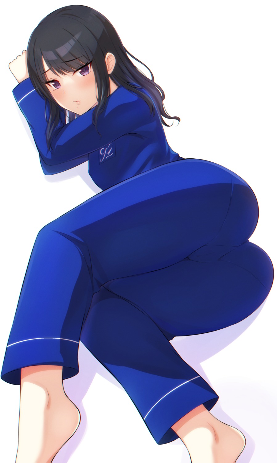 ass cameltoe kazano_hiori miyar2d2 pajama the_idolm@ster the_idolm@ster_shiny_colors