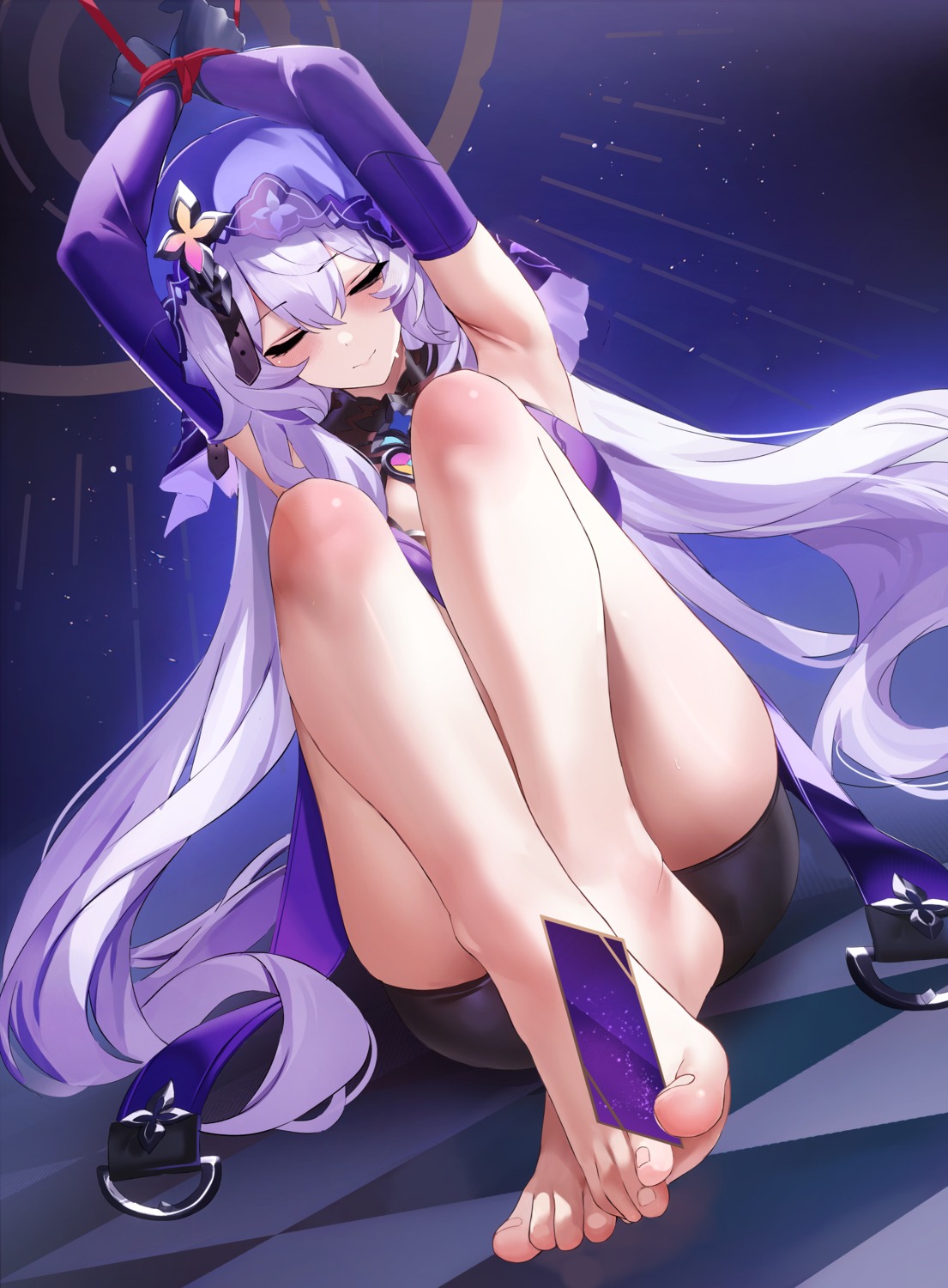 black_swan_(honkai:_star_rail) bondage fantongjun feet honkai:_star_rail