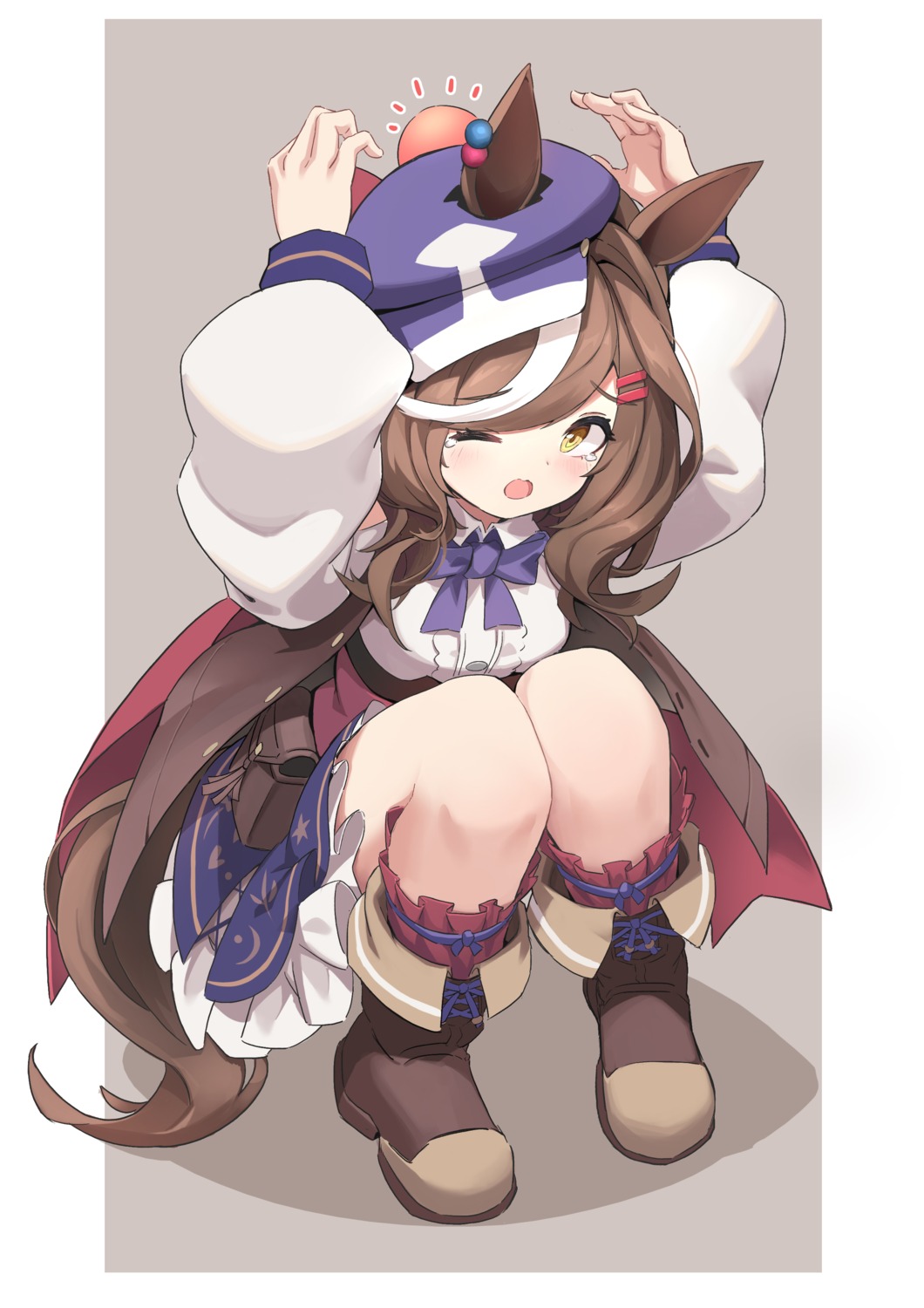 animal_ears matikane_tannhauser_(umamusume) tail uma_musume_pretty_derby uniform ye_yemail