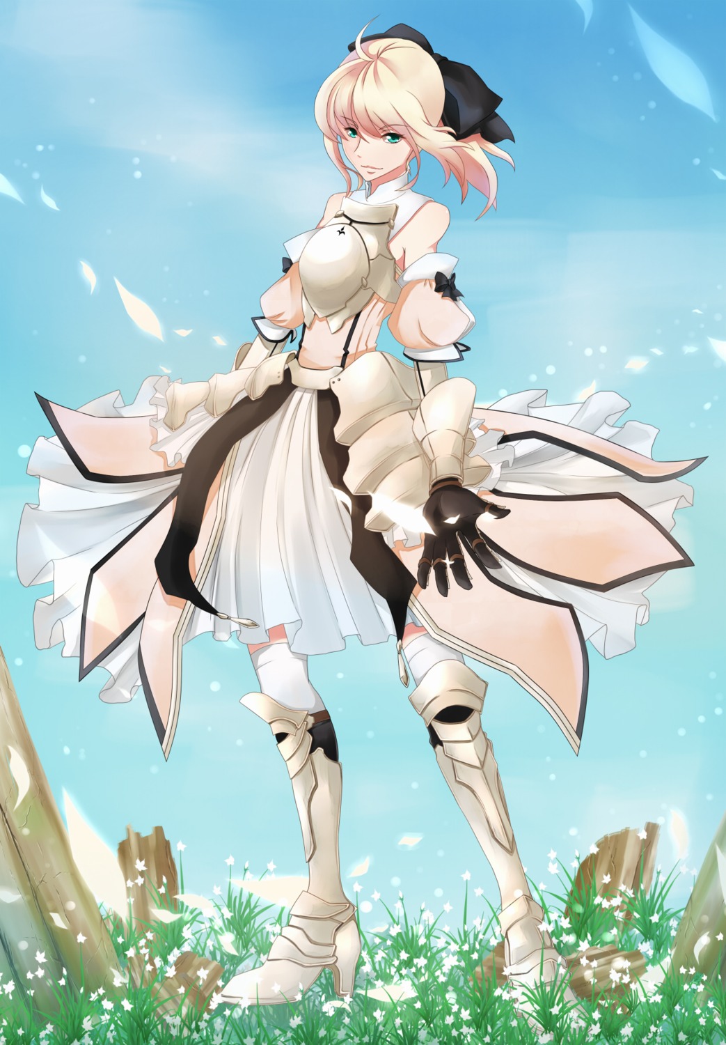 9thalice armor fate/stay_night fate/unlimited_codes saber saber_lily