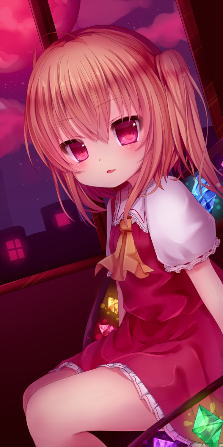 dress flandre_scarlet nachi touhou wings