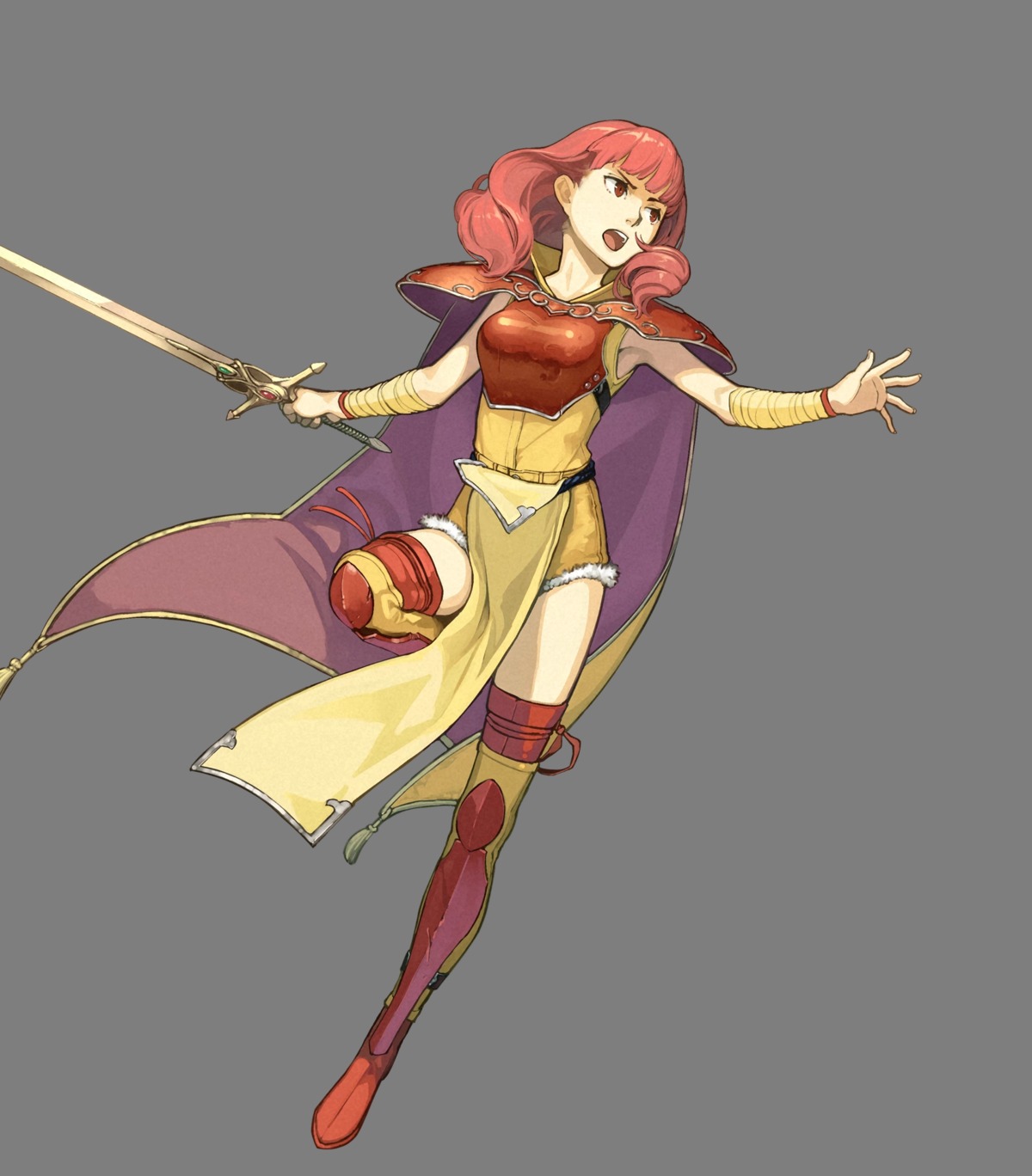 armor celica_(fire_emblem) fire_emblem fire_emblem_echoes fire_emblem_heroes heels hidari nintendo sword thighhighs transparent_png