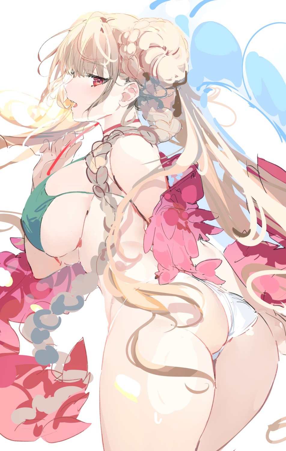 ass azur_lane bikini formidable_(azur_lane) sketch swimsuits thong umibouzu