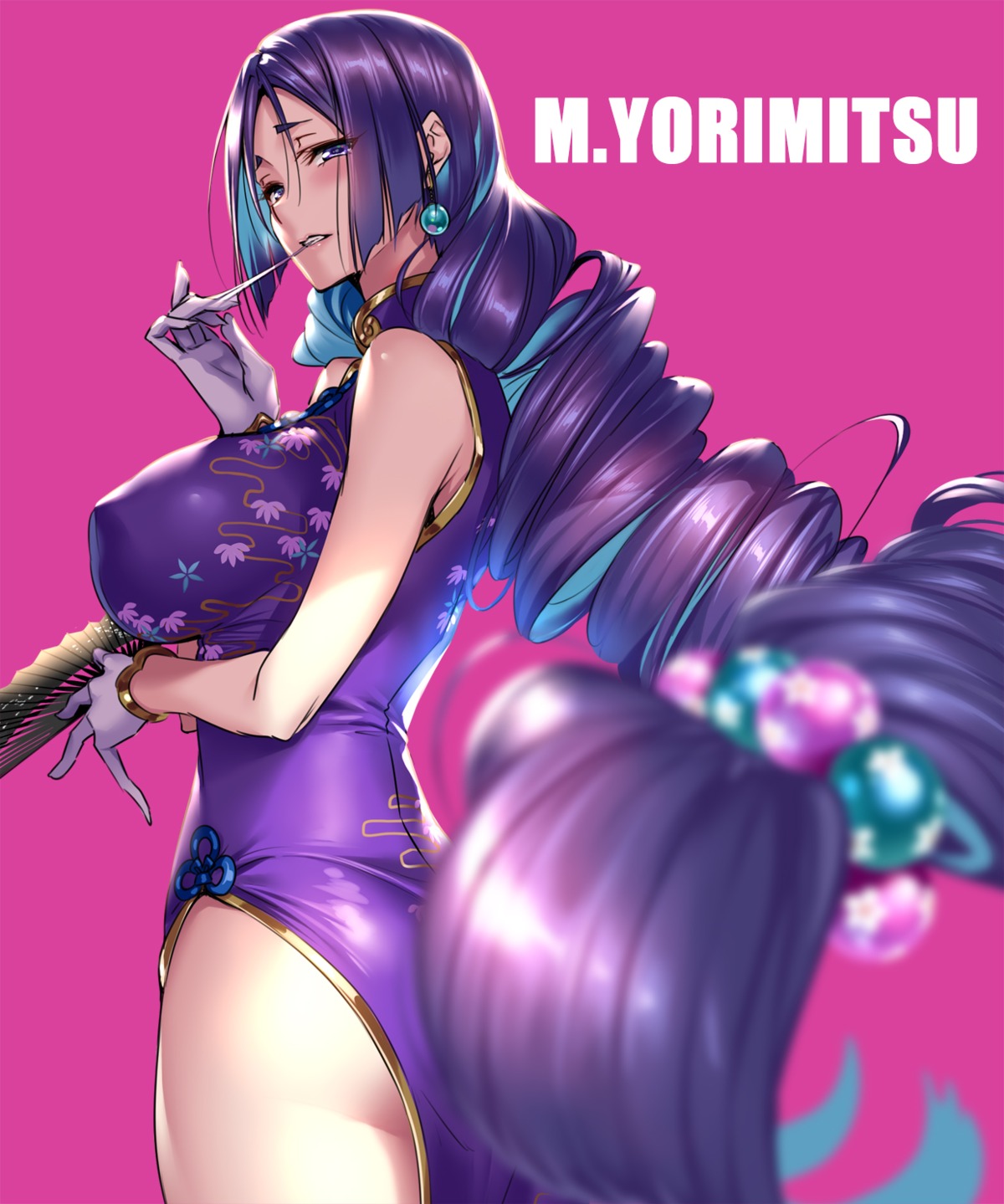 chinadress erect_nipples fate/grand_order minamoto_no_raikou_(fate/grand_order) piromizu